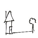 りく の絵: にわ