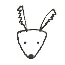 りく の絵: しか