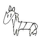 ああいい の絵: しまうま