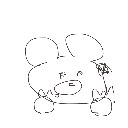 さや の絵: くま