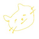 かすみ の絵: ねこ