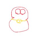 かすみ の絵: だるま