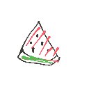 ふう の絵: すいか