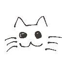 れな の絵: ねこ
