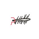 108p の絵: むかで