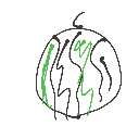 おか の絵: すいか