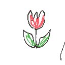 みき の絵: ちゅーりっぷ