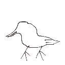すみれ の絵: からす
