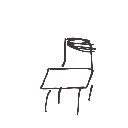 みき の絵: いす