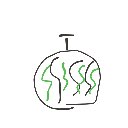 ひびき の絵: すいか