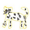 あひゃ の絵: ひょう