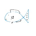 まろ太 の絵: さかな