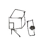 れれれ の絵: みっしつ