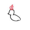 うぷ の絵: にわとり