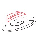 あお の絵: びんちょうまぐろ