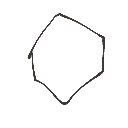 あお22 の絵: ろっかくけい