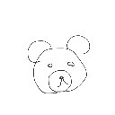 さな2 の絵: しろくま