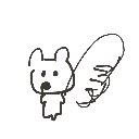 みるき の絵: りす
