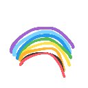 さな2 の絵: にじ