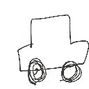 すー の絵: くるま