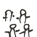 りょ の絵: みんな