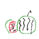 mono の絵: すいか