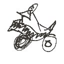アレ の絵: ばいく