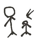 疫病神 の絵: こども