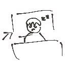 😺 の絵: まくらかばー