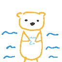 ガミの手下 の絵: らっこ