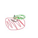 なつみ の絵: りんご