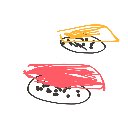 とうてき の絵: すし
