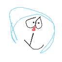 ゆきこ の絵: どらえもんのめんたま