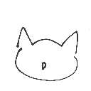 とり の絵: ねこ