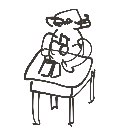 ゆうた の絵: つくえ