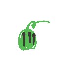 むーたん の絵: すいか