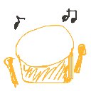 みゆ の絵: たいこ