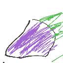 野獣 の絵: なす