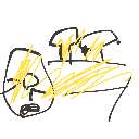 野獣 の絵: らっぱ