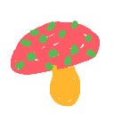 のりのりこ の絵: きのこ