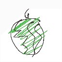 まるまる の絵: すいか