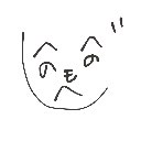 さやさや の絵: へのへのもへじ