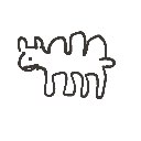くま の絵: らくだ