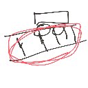 ゆうな（二股） の絵: れーる