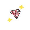 信楽たぬき の絵: るび