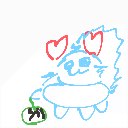 なきむちはるぴ🧚🏻 の絵: ももんが