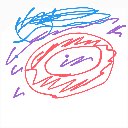 うさぎ🐰 の絵: うきわ