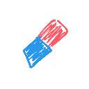 よこめ の絵: じしゃく