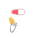 ひな の絵: くすり