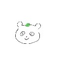 るな の絵: たぬき